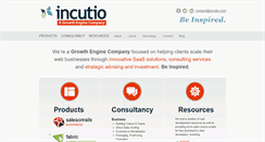 Desktop Screenshot of incutio.com
